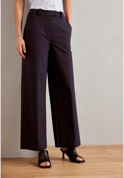Брюки PANTS WIDE LEG HIGH RISE FRENCH POCKETS PIPED POCKET