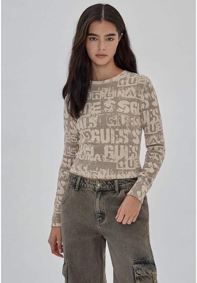 Пуловер ALLOVER-PRINT