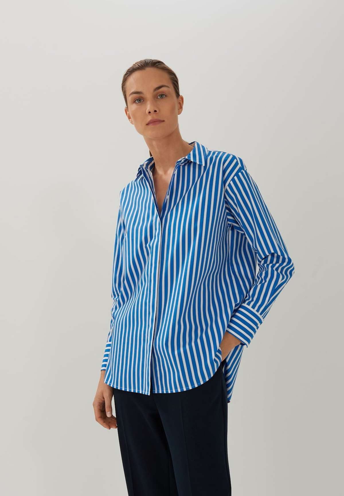 Блуза-рубашка ZOPLARA STRIPE
