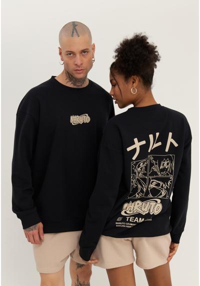 Кофта NARUTO CREW RELAXED BACK PRINT UNISEX NARUTO CREW RELAXED BACK PRINT UNISEX