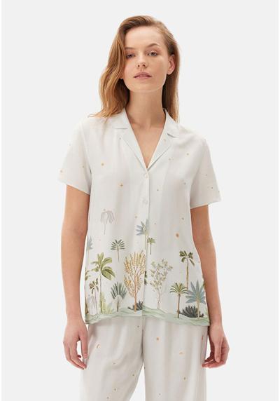 Пижамная рубашка SHORT SLEEVE PALM TREE REGULAR