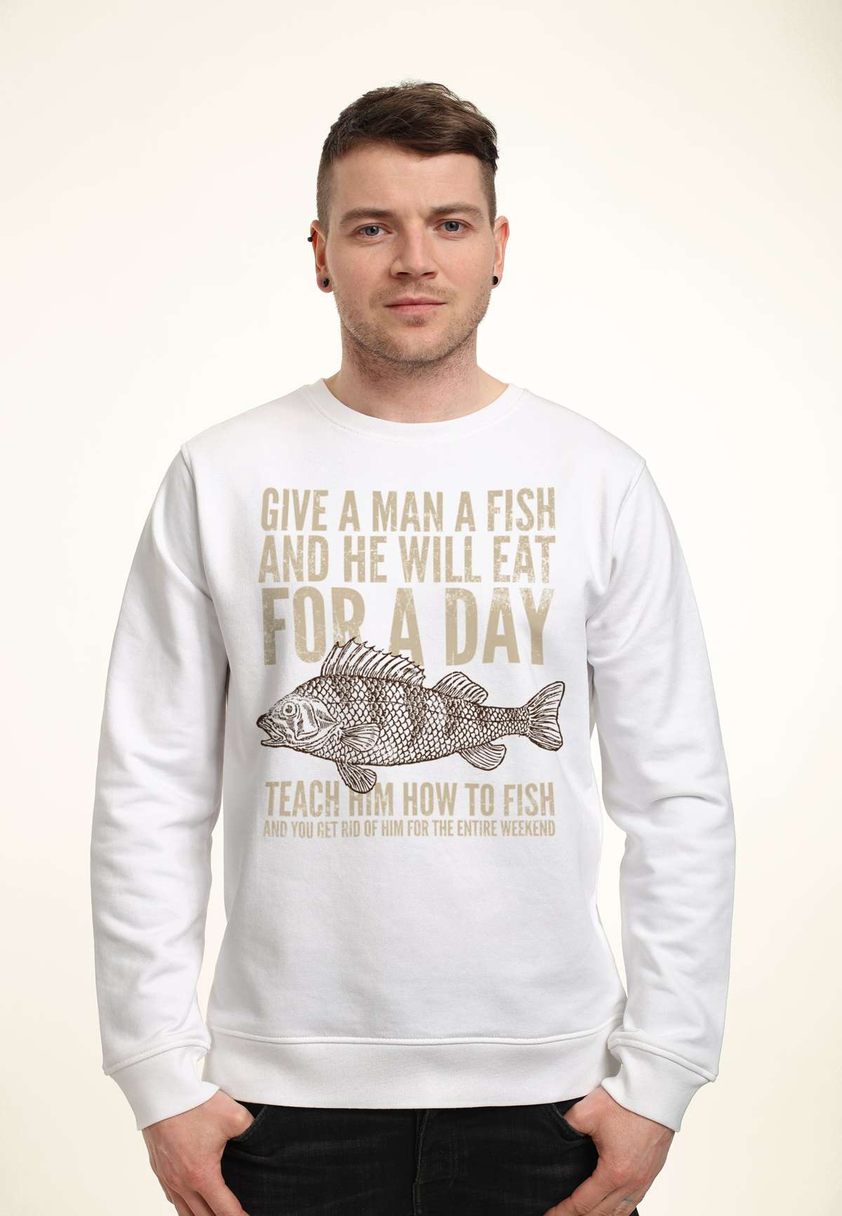 Кофта FISHING DUKE SONS GIVE A MAN A FISH