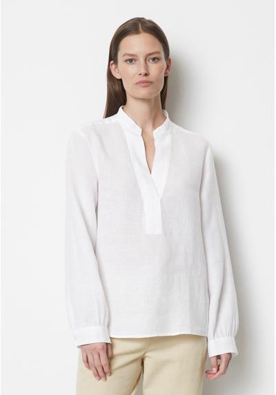 Блузка SHAPE WITH V-NECK LONG SLEEVE SOLID