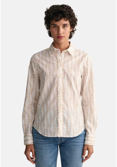 Блуза-рубашка REG CHAIN PRINT VOILE