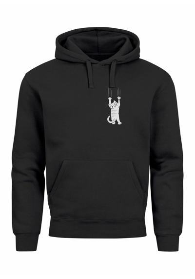 Пуловер AUFDRUCK CAT LOGO LUSTIG -FASHION STREETSTYLE
