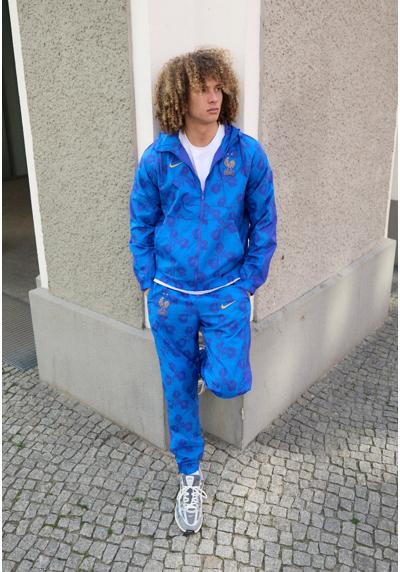 FRANCE FFF TRACK SUIT HOODED - Nationalmannschaft FRANCE FFF TRACK SUIT HOODED
