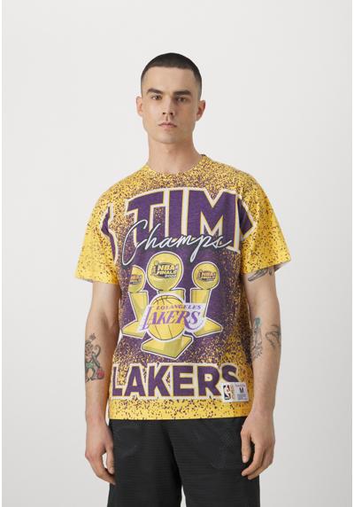 NBA LOS ANGELES LAKERS CHAMP CITY SUBLIMATED TEE - Vereinsmannschaften
