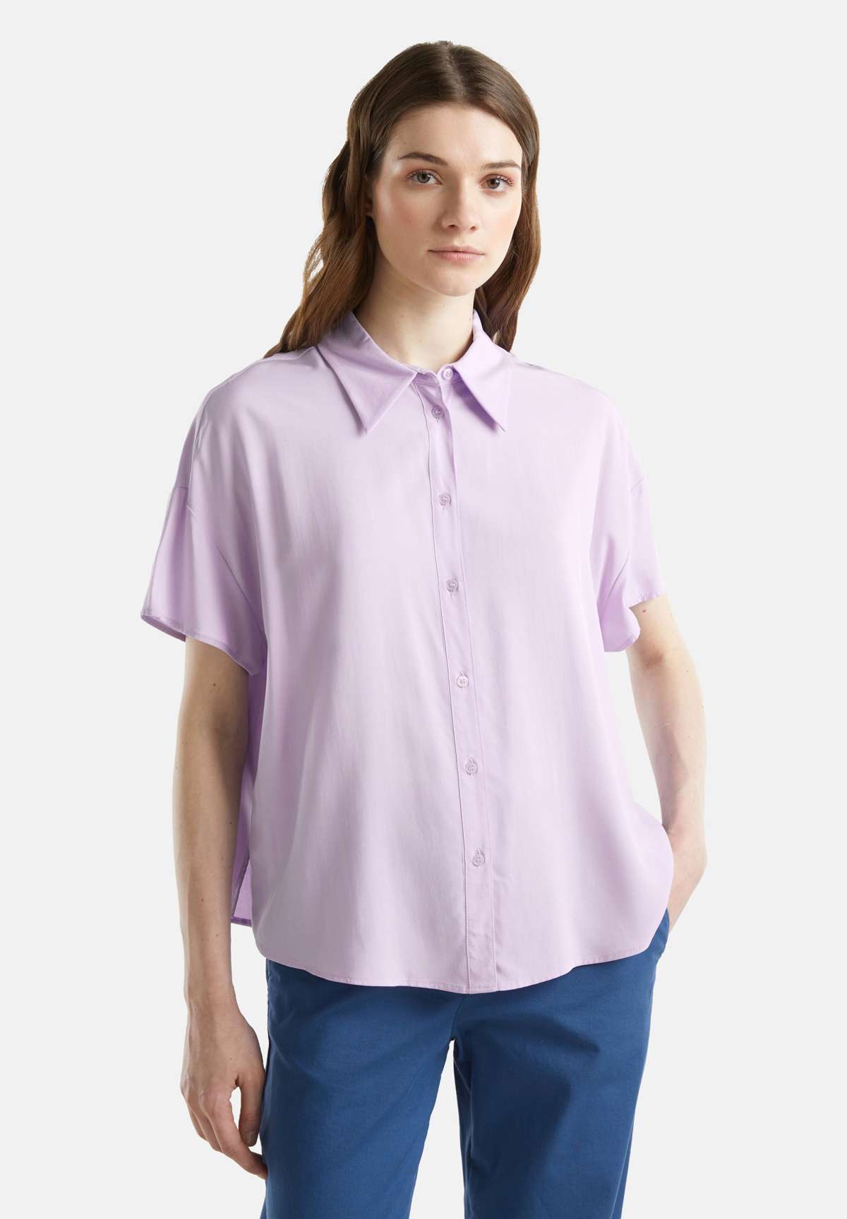 Блуза-рубашка SHORT SLEEVE