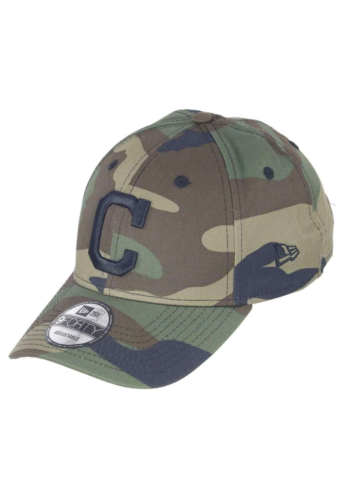 Кепка CLEVELAND INDIANS MLB ESSENTIAL CAMO 9FORTY ADJUSTABLE SNAPBACK