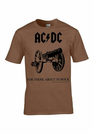 Футболка AC DC FOR THOSE ABOUT TO ROCK AC DC FOR THOSE ABOUT TO ROCK