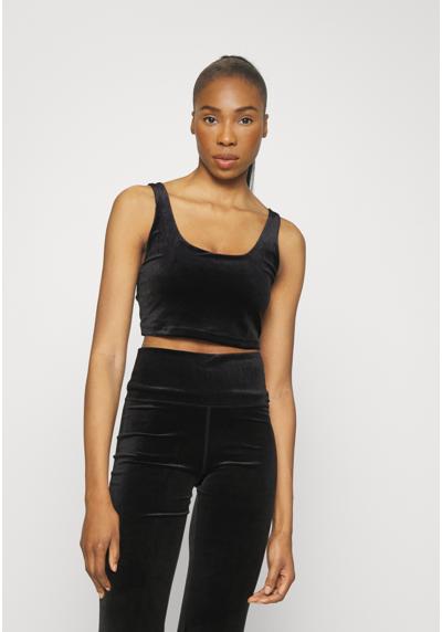 Кардиган VELVET CUT OUT CROP A-C